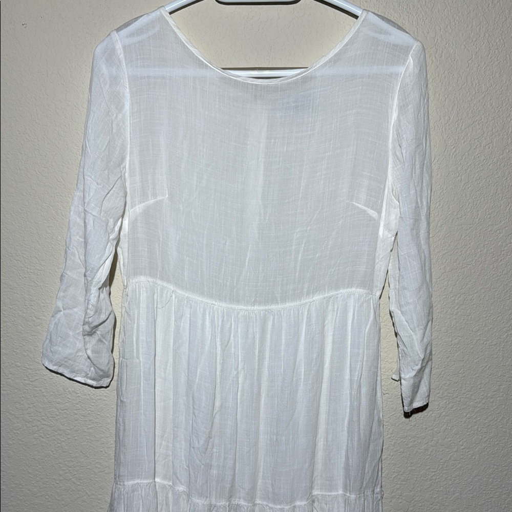 Urban Outfitters Josie Maxi Dress Tiered - Picture 3 of 7
